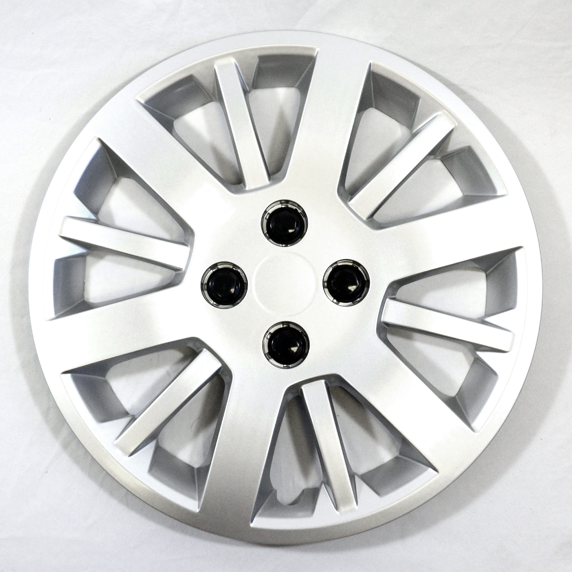 15" Set of 4 Bolt On 4 Lug Hub Caps Full Wheel Covers R15 for Chevy